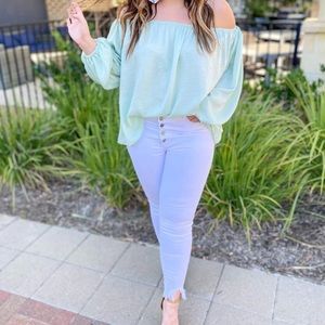 Chasing fame satin top